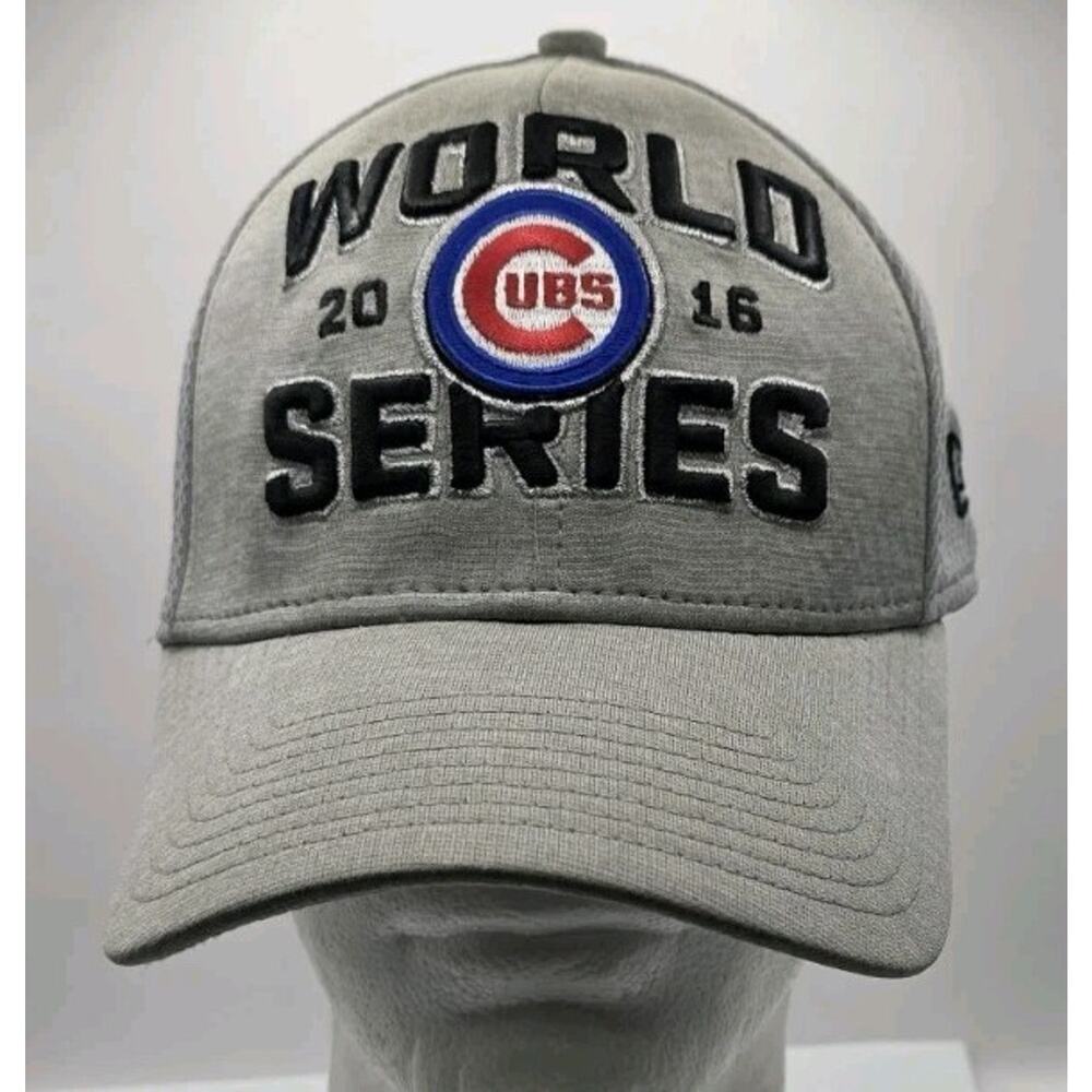 New Era Chicago Cubs 2016 World Series Champions 39Thirty On-Field Hat Cap MLB